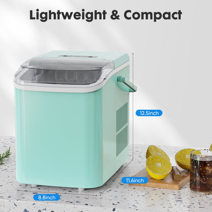 Frosty Drop Ice Maker - Portable, Self-Cleaning, Fast!