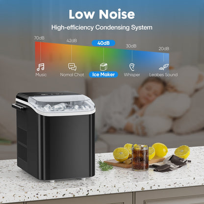 Frosty Drop Ice Maker - Portable, Self-Cleaning, Fast!